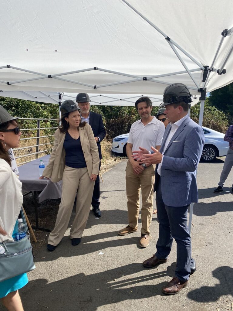 Washington Senator Maria Cantwell visits Divert Facility Site