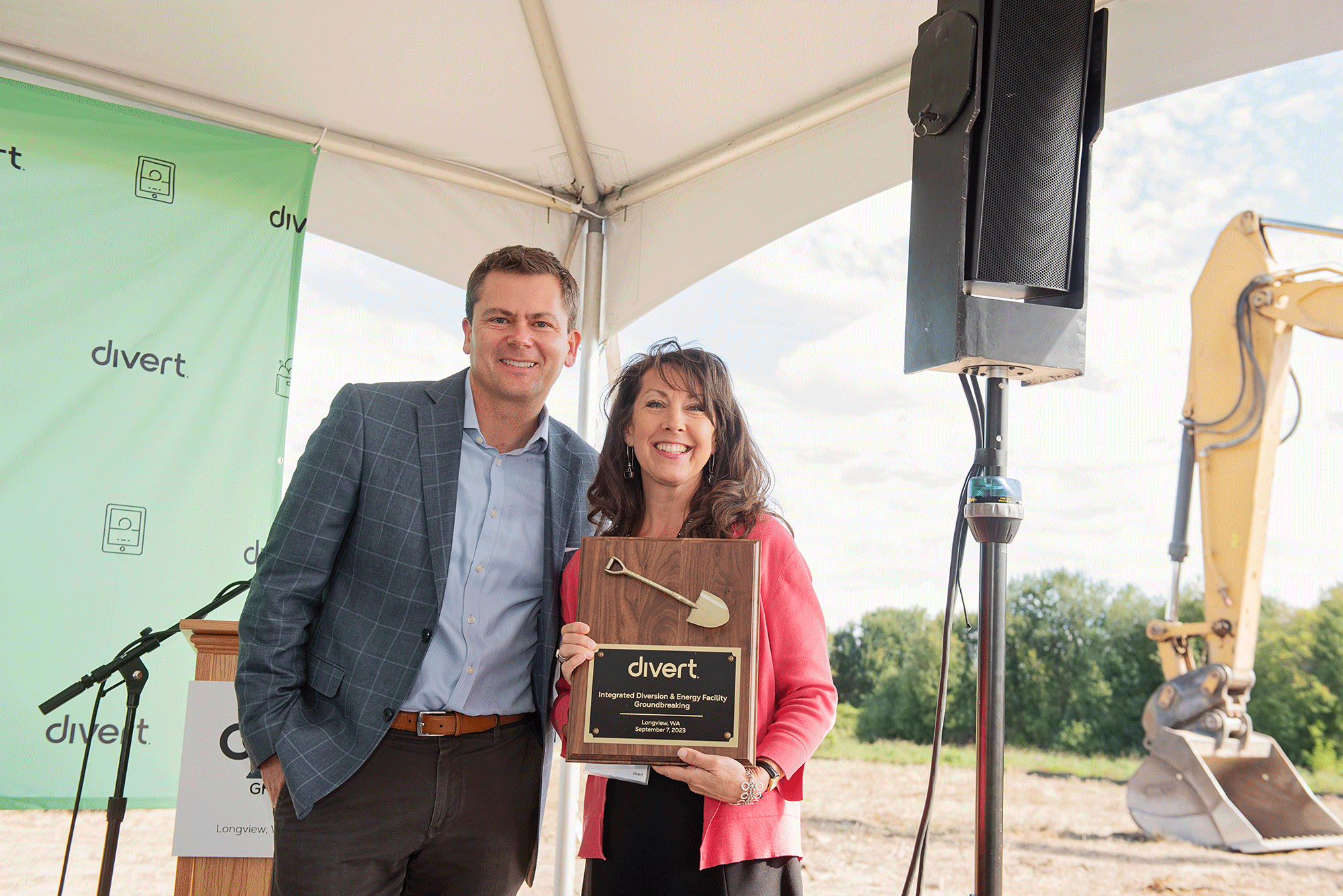 Divert groundbreaking Longview Washington